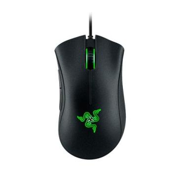 Imagem de Mouse Gamer Razer Deathadder Essential, LED Verde, 6400 DPI, 5 Botões,