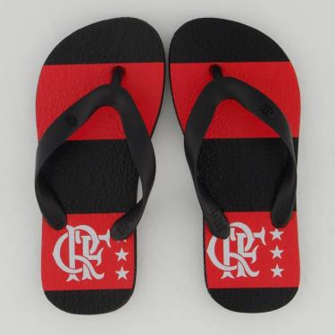 Imagem de Chinelo Flamengo Manto 81 Infantil Preto-Unissex