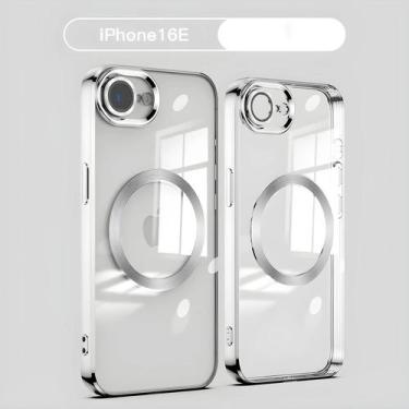 Imagem de Capa Protetora De Lente De Câmera Magsafe Para iPhone 16e, 16, 15 pro 