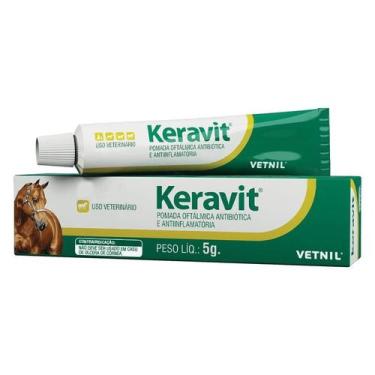 Imagem de Pomada Oftálmica Keravit 5G VETNIL