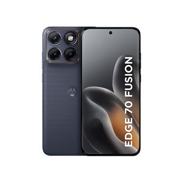 Imagem de Smartphone Motorola Edge 70 Fusion 5G Grafite, 256GB, 8GB RAM, Câmera 50MP Sony Lytia 710