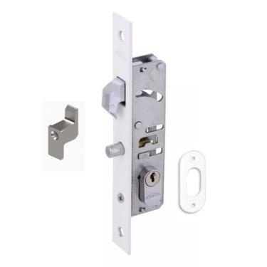 Imagem de Fechadura Perfil Externa 6915A Porta de Correr Bico de Papagaio Inox B