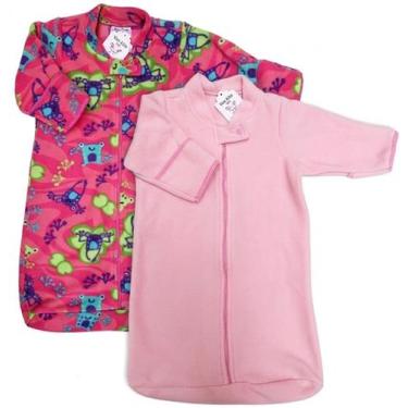 Imagem de 2 Sacos De Dormir Em Microsoft Hipoalergênico Para Bebês - - VOO ALTO 