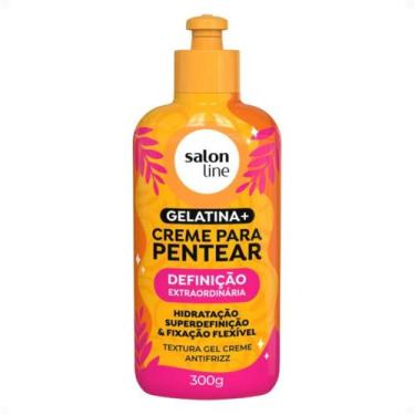 Imagem de Creme Para Pentear Salon Line Gelatina + Definição Extraordinária 300g