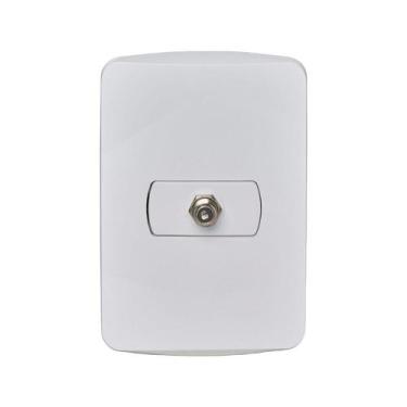 Imagem de Conjunto Tomada Steck Miluz para Antena TV - Cabo Coaxial 9mm Schneide