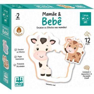 Imagem de Brinquedo Educativo BE a BA Mamae e Bebe - Nig Brinquedos