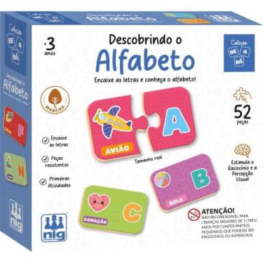 Imagem de Brinquedo Educativo BE a BA Descobrindo Alfabeto - Nig Brinquedos