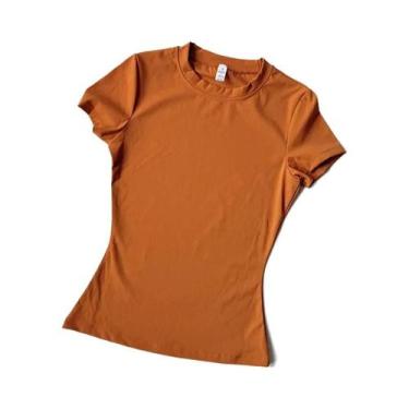Imagem de Camiseta De Yoga Feminina De Secagem Rápida E Respirável, Top De Fitne