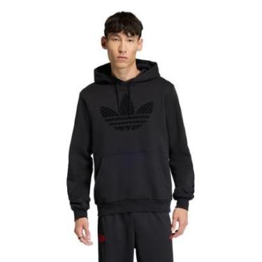Imagem de Blusa Capuz Monagrama Infill Adidas Masculina-Masculino