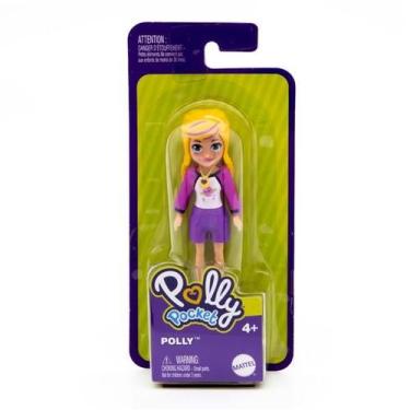 Imagem de Boneca polly pocket impulse polly roupa ginástica