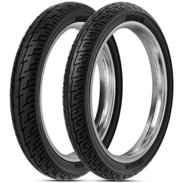 Imagem de Kit Pneu Dianteiro/traseiro Moto Cg 125 Cc - Kit200014 - Rinaldi