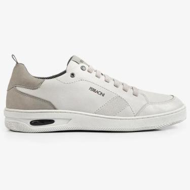Imagem de Sapatênis Ferracini New Blady Masculino Neve, Neve, 39