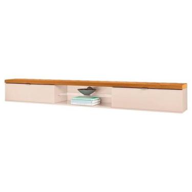 Imagem de Bancada Illusion 1,8 Off White/Cinamomo HB Moveis - ALPOIM