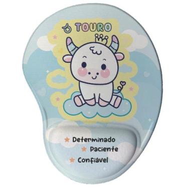 Imagem de Mouse Pad Ergonômico Signos Zodiaco Kawaii - Geek Vip, Touro