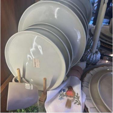Imagem de Conjunto Com 6 Pratos De Sobremesa Bio Essencis Ø21,5cm - Porto Brasil