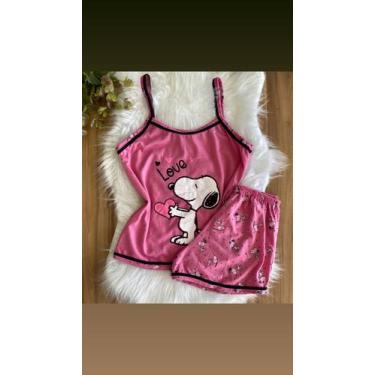 Imagem de PIJAMA FEMININO ESTAMPADO PERSONAGEM NEW PRINCESS Cor:RosaTamanho:M, R