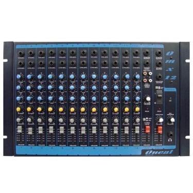 Imagem de Mesa de Som Oneal OMX-12 P10/P10 - 12 Canais