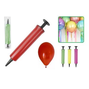 Imagem de Bomba de Ar Manual Portátil Para Infláveis Balões e Bexigas - WELLKIDS