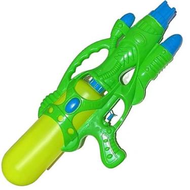 Imagem de Brinquedo Super Arminha Pistola Infantil De Água Verde 45cm - Gici Imp
