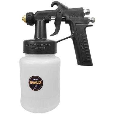 Imagem de Pistola de Pintura Ar Direto EPAD-600 Bico 1,2MM Copo 600ML com 2 Bicos Inclusos Evald