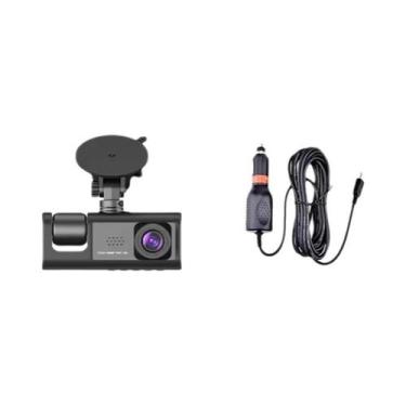 Imagem de Câmera Veicular Mini DVR HD 1080P Com 3 Canais Wifi - Maxtoss, Sem Wi-