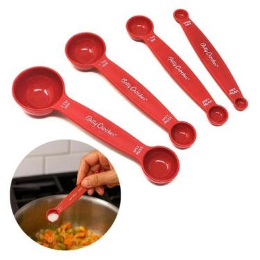 Imagem de Conjunto 4 Colheres Medidoras Ponta Dupla Betty Crocker