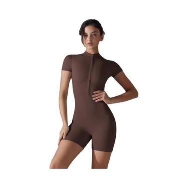 Imagem de Macacão Feminino De Ioga E Fitness De Secagem Rápida E Respirável Para