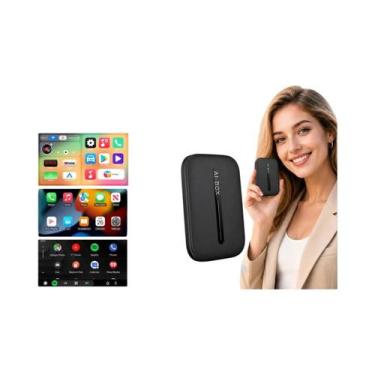 Imagem de Caixa Ai Wireless Carplay 3 Em 1 Android Auto TV Box Youtube Netflix P