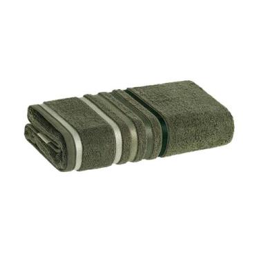 Imagem de Toalha de Rosto Karsten Lumina Avulsa 500g/m² Fio Penteado - - Bosque/