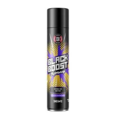 Imagem de Verniz Para Motor Em Spray Black Boost 400ml Dub Boyz Brilho