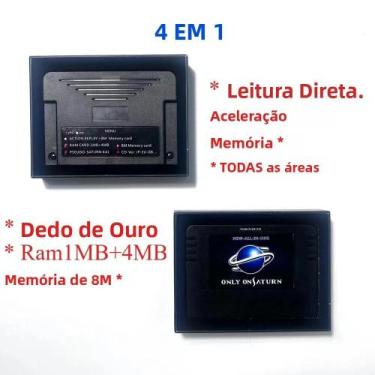 Imagem de Cartucho Goldfinger Function 4M Accelerator 8MB Memory Card Pseudo Sat