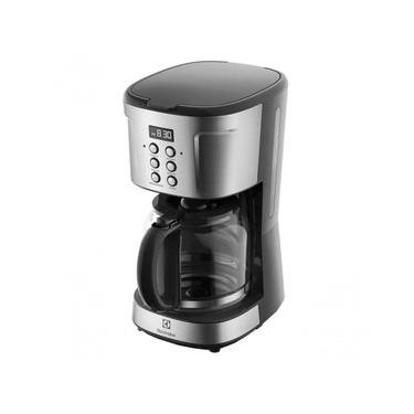 Imagem de Cafeteira Elétrica Electrolux Digital ECM30 Aço Inox 38 Xícaras Inox 110V