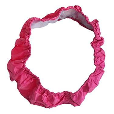 Imagem de Mini trampolim capa de 36-40 polegadas anti- resistente a surround protetor esponja oxford para armações, VERMELHO, 38 polegadas