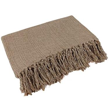 Imagem de Manta Para Sofá Caramelo Mesclado 2,40 X 1,80 (Caramelo)