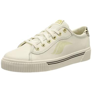 Imagem de Keds Tênis feminino Crew Kick Alto, Couro branco, 34