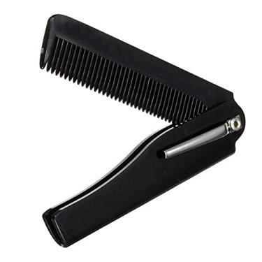 Imagem de jinyi2016SHOP Pente de cabelo dobrável, presilha de bolso, pente de cabelo, bigode, barba, pente de bolso para homens e mulheres, escova de cabelo para mulheres