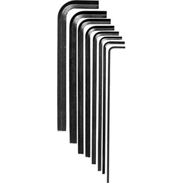 Imagem de Chave Allen EKLIND 90100 Security Hex-L - Conjunto de 8 peças SAE Tamanhos 3/32-3/8 Série longa