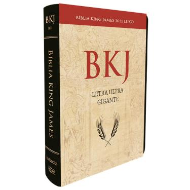 Imagem de Bíblia King James 1611  Luxo Letra Ultra Gigante preta