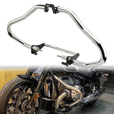 Imagem de FINMOKAL Protetor De Pára-Choques De Proteção De Motor De Motocicleta Para BMW R18 20-21 Cromada