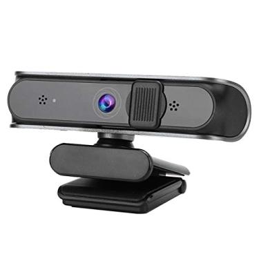Imagem de Câmera Web 1080P, 5MP USB2.0 Computadores Câmeras de Webcam Rotação 360° Online Ensino Reunião de Negócios Conferência Webcam Autofocus Video Web Camera