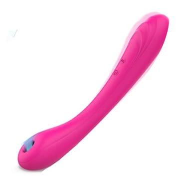 Imagem de Vibrador de Sucção Flexível Dobrável Estimulador Ponto G e Clitóris 18 Frequências Brinquedos Sexuais Feminino Zatla (Rosa)