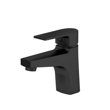 Imagem de Misturador Monocomando Para Lavatorio Fani Bold Preto Fosco 6875 Bk370