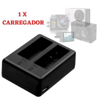 Imagem de Carregador De Bateria Dock Para Câmera Go Cam Sport 4K Sj4000 Sj5000 -