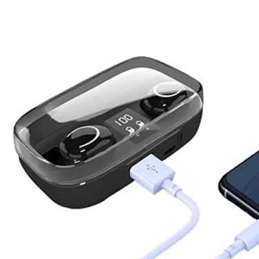 Imagem de ouvido 5.2 - Fones ouvido estéreo à prova d'água para estéreo binaural,Controle sem fio s Fones ouvido Fones ouvido ouvido ouvido Xuany