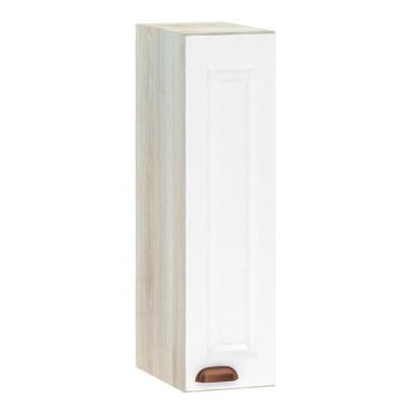 Imagem de Armário Aéreo 20 Cm 1 Porta Legno Crema Com Branco Pet