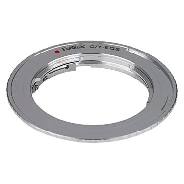 Imagem de Adaptador de montagem de lente Fotodiox, lente Contax Yashica c/y (cy) para câmera Canon EOS, para Canon EOS 1D, 1DS, Mark II, III, IV, 1DC, 1DX, D30, D60, 10D, 20D, 20DA, 30D, 40D , 50D, 60D, 60DA, 5D, Mark II, Mark III, 7D, Rebel XT, XTi, XSi, T1, T1i, T2i, T3, T3i, T4, T4i
