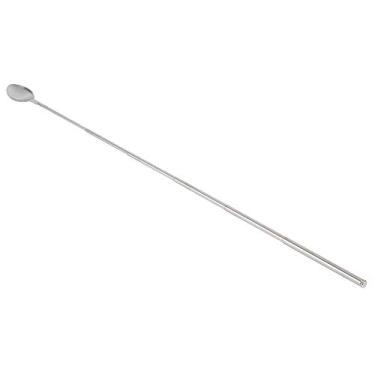 Imagem de colher de mexer telescópica de 62 cm de comprimento,Colher de aço inoxidável, colher de sopa, colheres elásticas para utensílios de mesa para churrasco