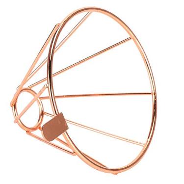 Imagem de Porta-funil de aço inoxidável Estrutura do porta-filtro, porta-copo do filtro, acessórios Durável para bares Use o porta-filtro em casa