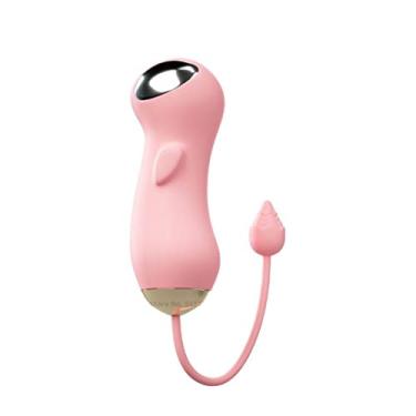 Imagem de Vibrador Feminino Kegel Com Controle Remoto Choque Elétrico Estimulação Clitóris e Ponto G Ovo vibrador Erótico (Rosa)