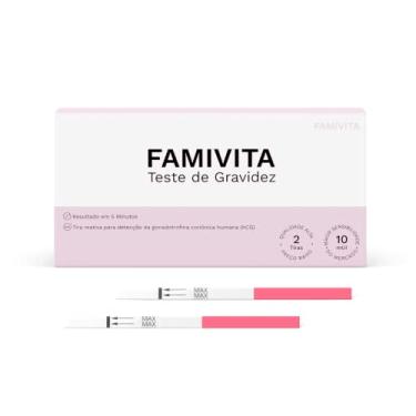 Imagem de Teste de Gravidez - Detecta o positivo antes do atraso menstrual com a maior sensibilidade do mercado (2 Testes)